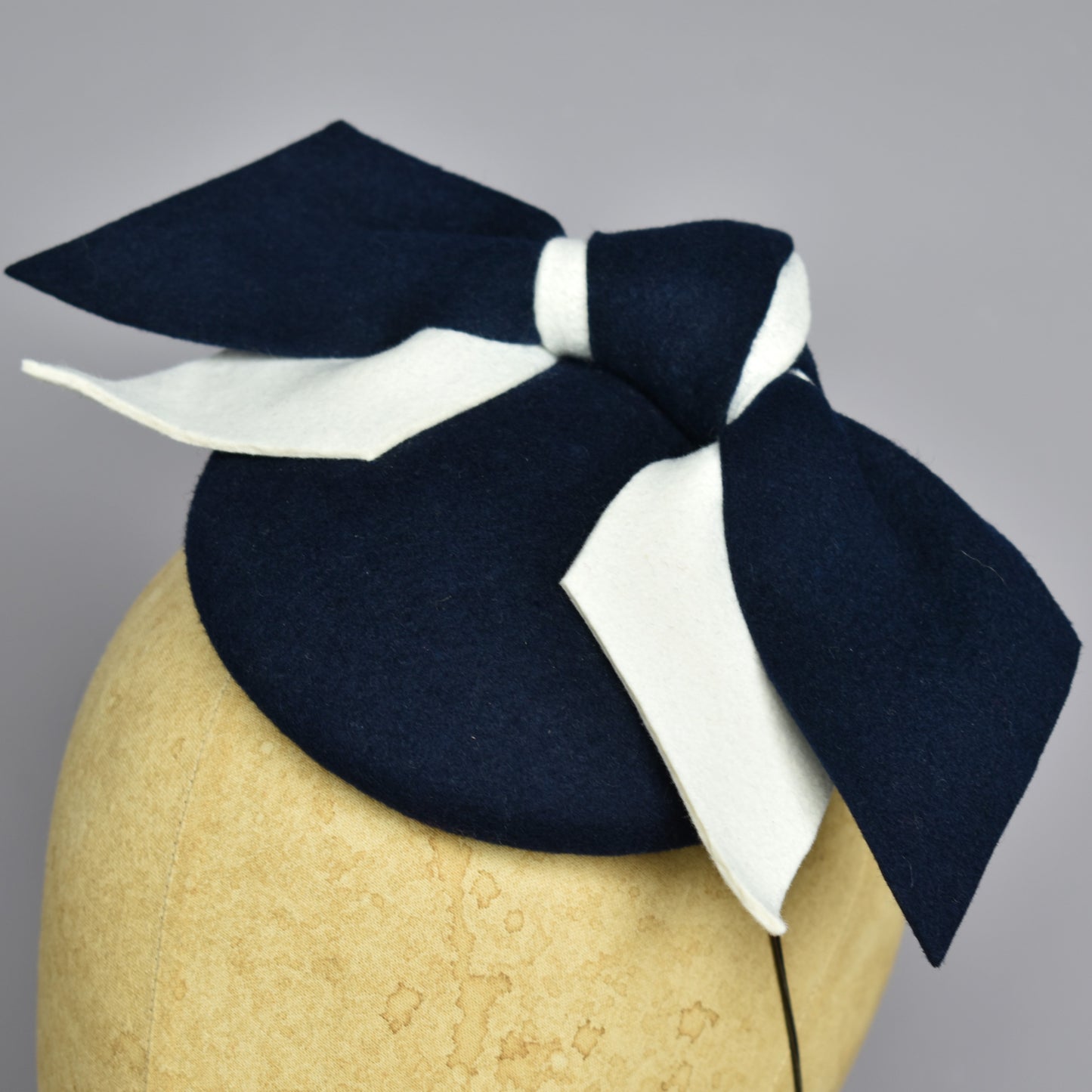 RITA - Navy & White